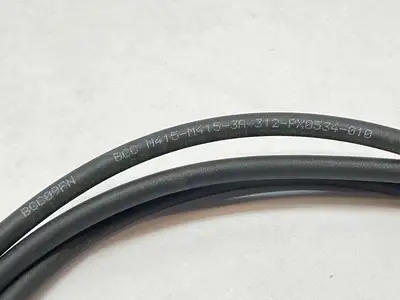 USED BALLUFF DOUBLE-ENDED CORDSET M12 M/F 1M BCC M415-M415-3A-312-PX0534-010