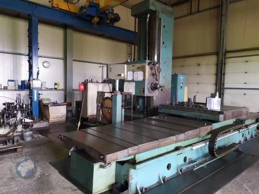 Used 1990 TOS VARNSDORF WHN 13.8 CNC Horizontal Table Type Boring Mills | F.M.T. Group s.r.o. #1252841