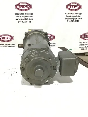 Boston Gear F721-40-B5-G Gear Speed Reducer 40:1 Ratio With Baldor Motor