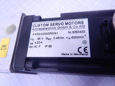 Used CUSTOM SERVO MOTORS _UNKNOWN_ Servo Motors | OCO Industrial #1607772
