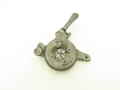 Ridgid 500B Bolt Die Head 1/4-1" with 3/8"-16 UNC Dies E-671 Handle