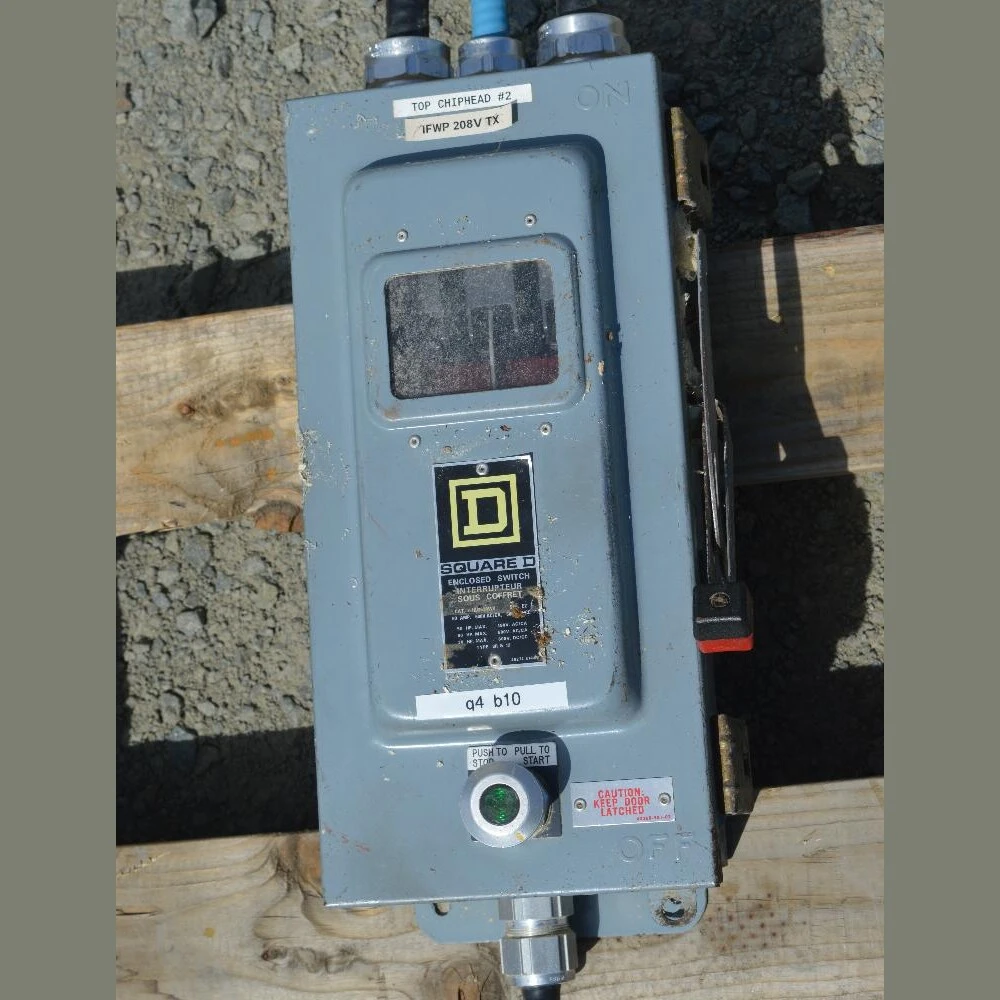 Square D 60 Amp Non Fusible Disconnect