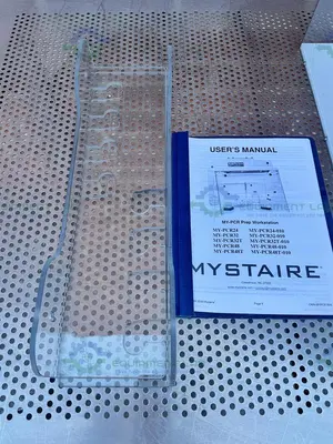 Used MYSTAIRE MY-PCR32 PCR PREP LAB STATION LAMINAR FLOW HOOD 32" CLEAN AIR Fume Hoods California US | Equipment Lab #1336301