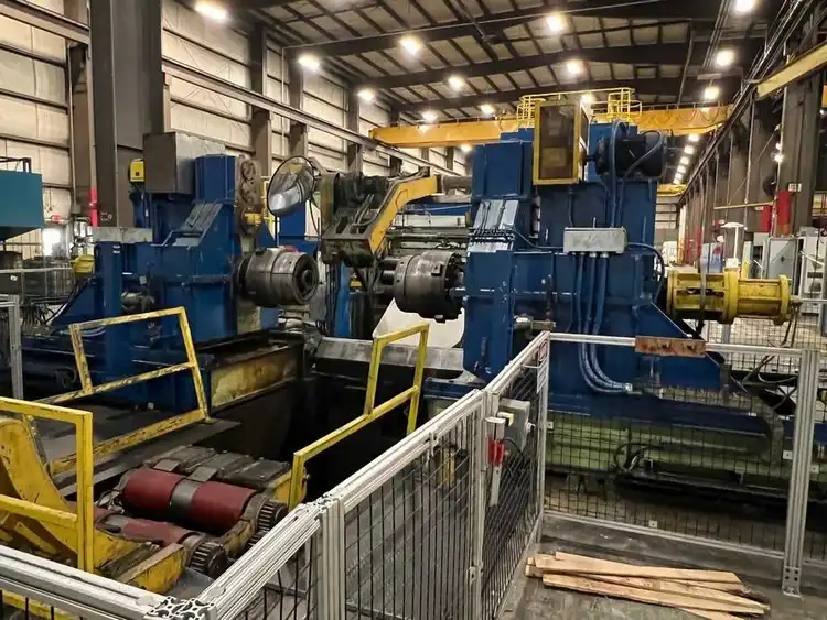 Used 1997 FUKUI VKL 84/1.750-19/9 6-HI, LH Blanking Lines Ohio US | D & H Machinery, Inc. #221691