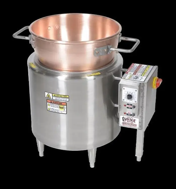 New | in-Stock SAVAGE #0103 Cookers (Candy) | Harvest Equipment and Fabrication Inc #722456