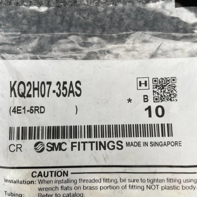 New | in-Stock SMC KQ2H07-35AS Parts (Hydraulics and Pneumatics) California US | Davliegogo LLC #1706516