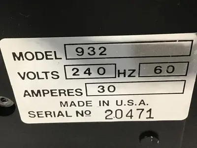 USED GAMMAFLUX 932