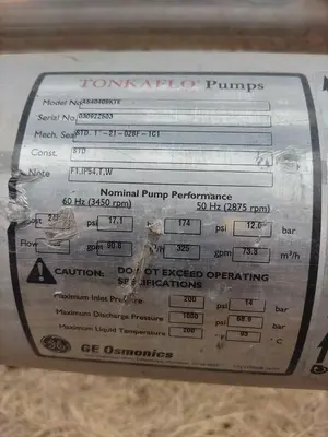 Used OSMONICS BEV SERIES / NF Reverse Osmosis Equipment California US | Machinery & Equipment #907125