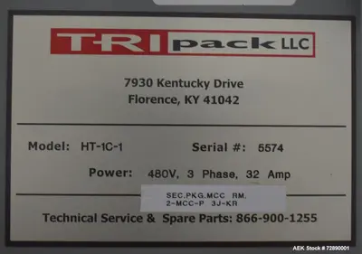 Used TRI-PACK TE-280 Cappers Illinois US | Aaron Equipment #86995
