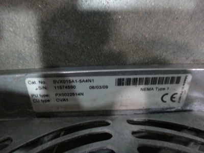 Eaton Cutler Hammer 15-20 hp VFD, SVX015A1-5A4N1