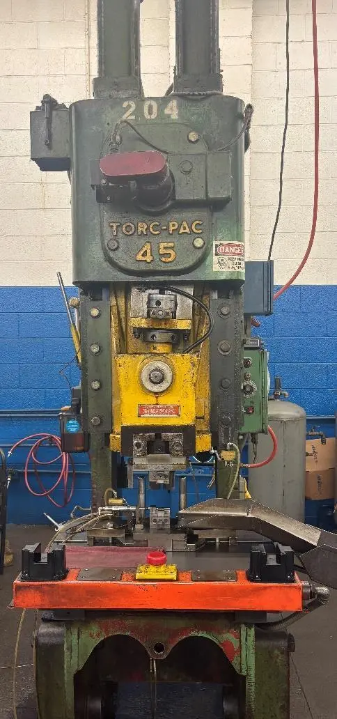 45 TON TORC-PAC USI CLEARING OBI PRESS 4" STROKE : YOBRO #22822