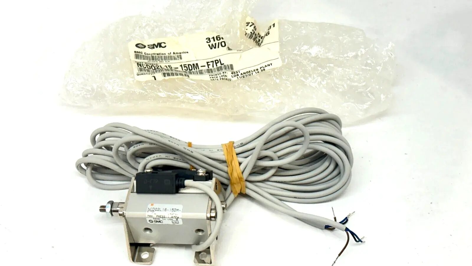 NCDQ2L16-15DM-F7PL | SMC  Compact Cylinder - New Other