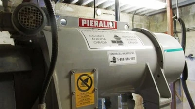 Pieralisi Baby 1 decanter centrifuge, SS.