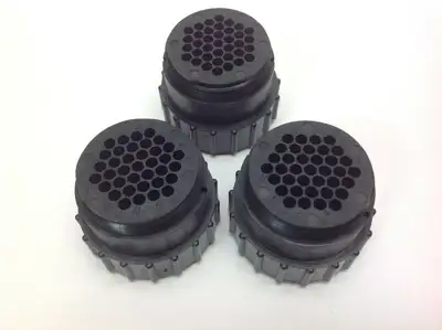 New | in-Stock TE Connectivity Connector Plug Housing 37 POS LOT OF 3 Connector Accessories Michigan US | Maverick Industrial Sales #1400063