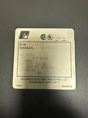 Used RELIANCE ELECTRIC 61C500 Input / Output Modules | Surplus Asset Holdings #1206075