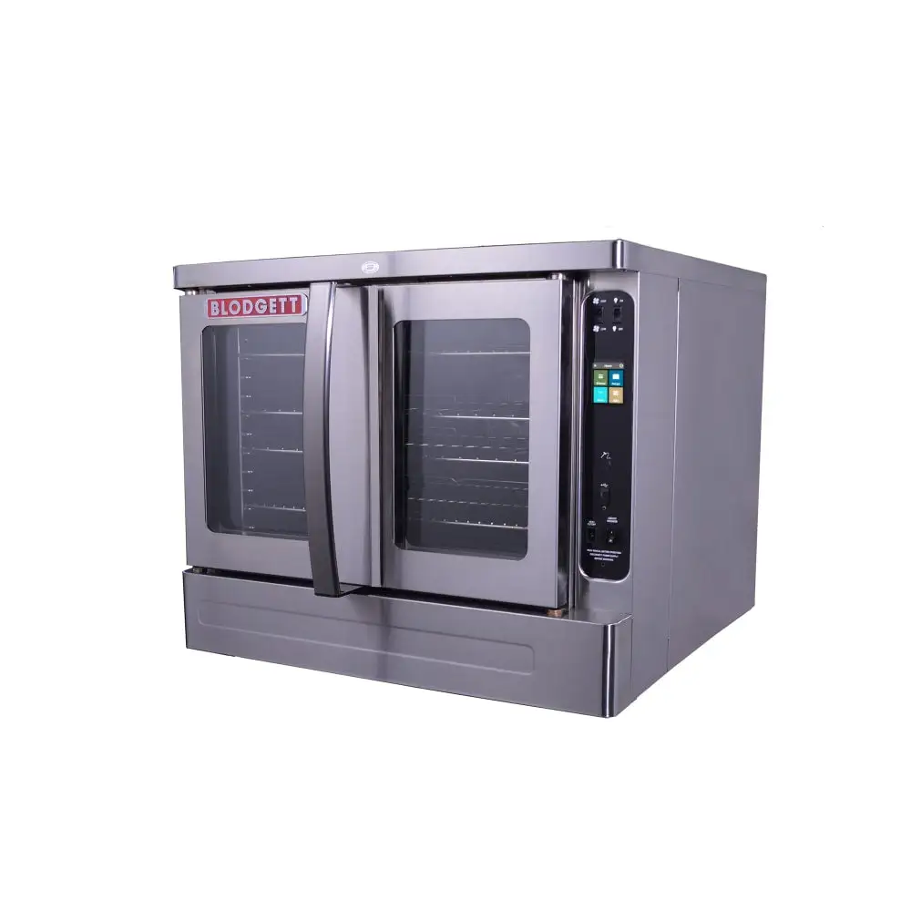 Blodgett DFG-100 Single Full Size Natural Gas Convection Oven - 6" Legs, Stacking Kit, 55,000 BTU