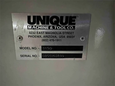 Used 2015 UNIQUE 3450 Door Machines California US | MachineryMax #1321454