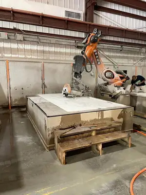 Used 2020 BACA SYSTEMS RSJ 202 2.0 DUAL TABLE Bridge Saws Michigan US | All Used Stone Equipment #1568695