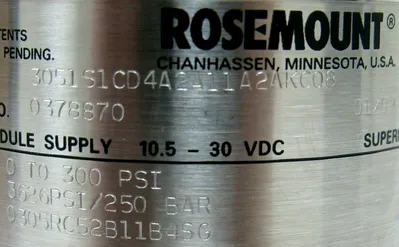NEW ROSEMOUNT 3051-S1CD4A2A11A2AKCQ8 TRANSMITTER 3051S-6457222 0305-6457224