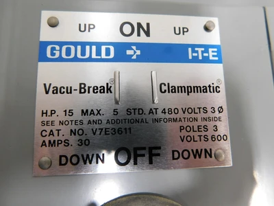Used Gould _UNKNOWN_ Electrical Panels Ohio US | Equipment Recovery Corp. #1330738