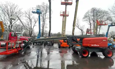 Used 2019 Skyjack SJ85AJ Articulating Boom Lifts New York US | United Lift #1446855