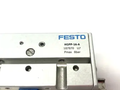 Used Festo 2-Jaw Parallel Gripper, 5mm Stroke per Jaw, 102N Force, 187870 Parts (Hydraulics and Pneumatics) Michigan US | Maverick Industrial Sales #1393211