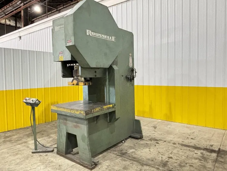 Used ROUSSELLE G1-120 Gap Frame (OBS) Presses Ohio US | Yoder Brothers machinery #89660