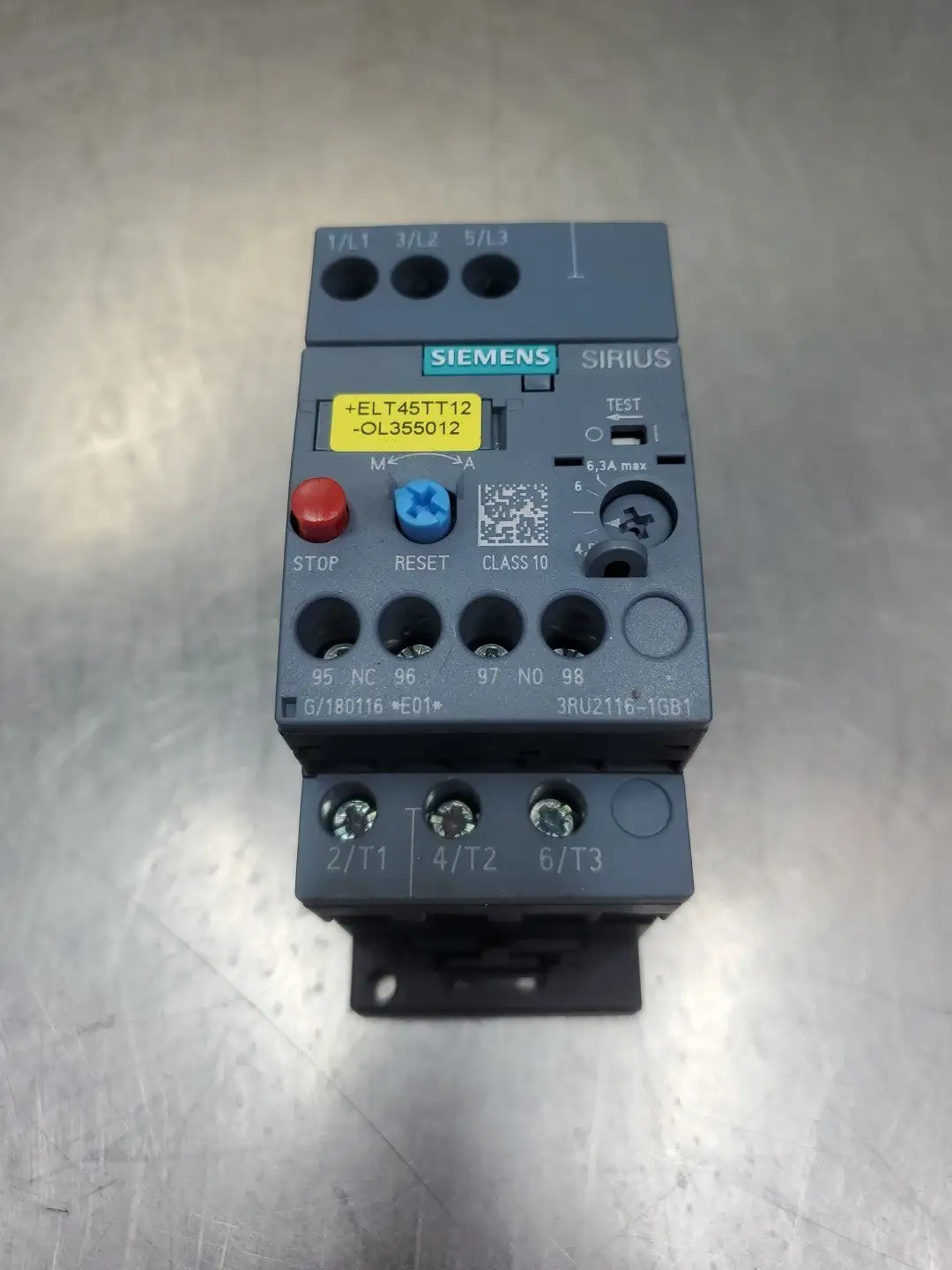 SIEMENS 3RU2116-1GB1 SIRIUS Contactor. 4C-51