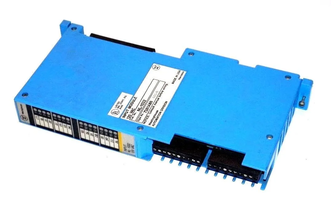 NEW WESTINGHOUSE NL-1032 INPUT MODULE 120 VAC, STYLE 7381A86 G01-B, NL1032