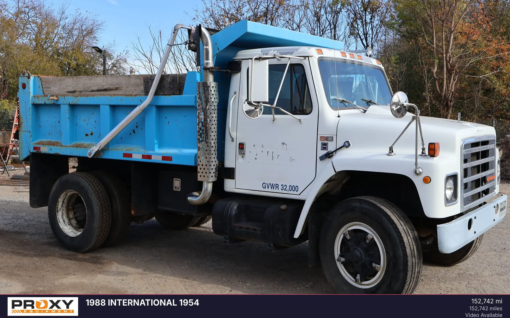 Used 1988 INTERNATIONAL 1954 Dump trucks Pennsylvania US | Proxy Equipment #1380673