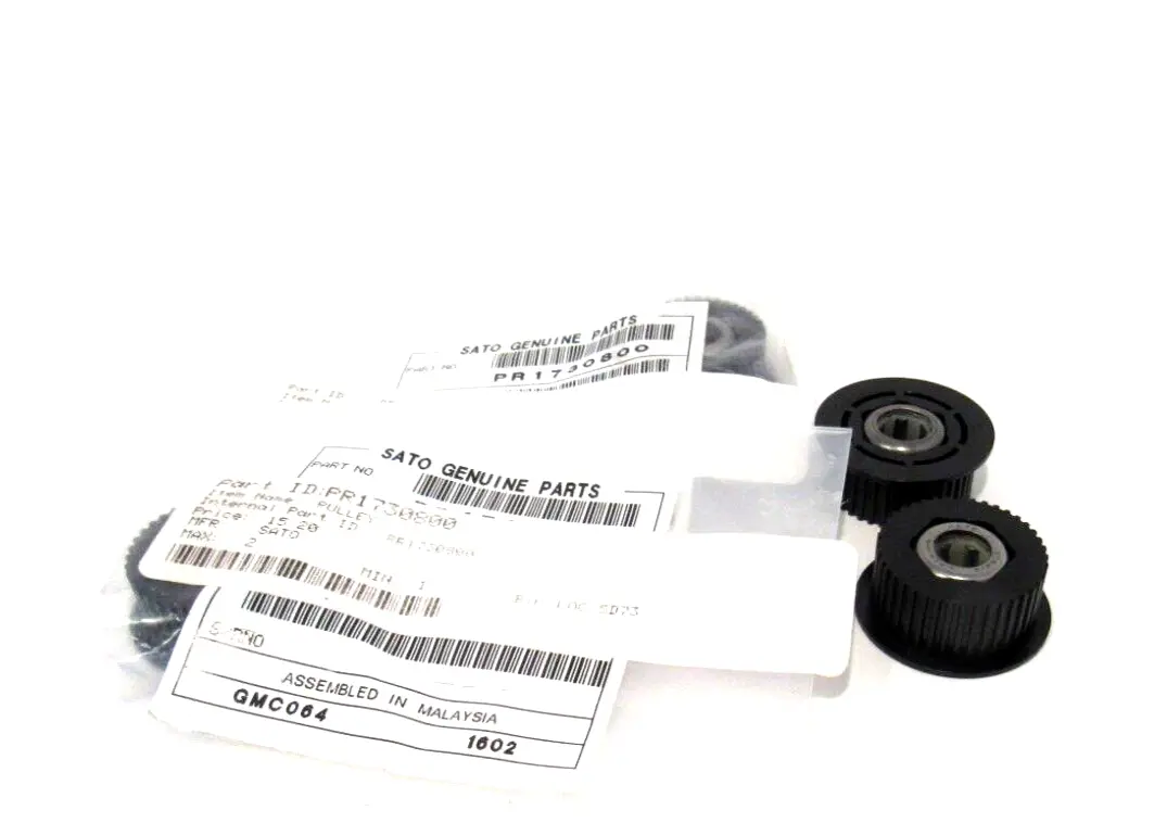 LOT OF 5 NEW SATO PR1730800 PULLEYS