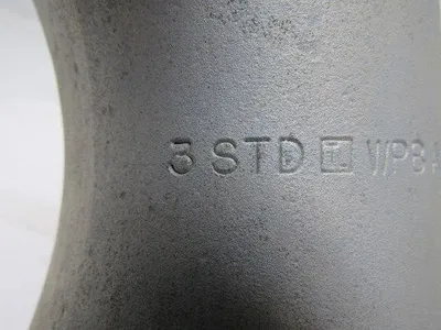 3STD WPB A00353 3" ID 90 Degree Sweep Externally Grounded Conduit Connector