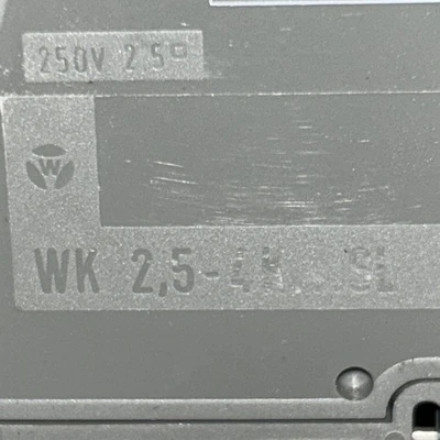USED Weidmuller WK 2,5-4K...