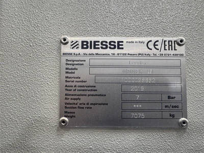 Used 2019 BIESSE "WINNER W1" Woodworking Handling Equipment California US | MachineryMax #1468873