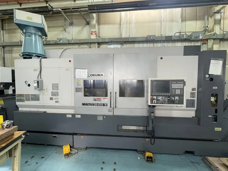 Used 2008 OKUMA MULTUS B400W 5-Axis or More CNC Lathes Minnesota US | Orca Machine Tools, Inc. #1262774