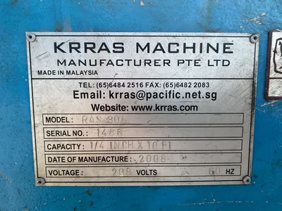 USED 2008 KRRAS RAS 306