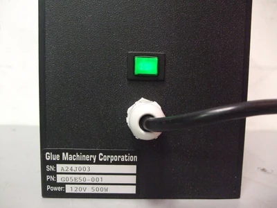USED GLUE MACHINERY CORP. G05E50-001