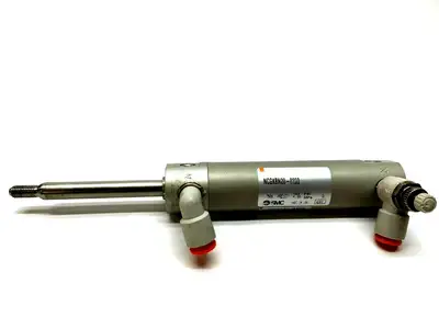 Used SMC PNEUMATIC CYLINDER 3/4" BORE 145 PSI MAX Pneumatic Cylinders | Maverick Industrial Sales #1109430