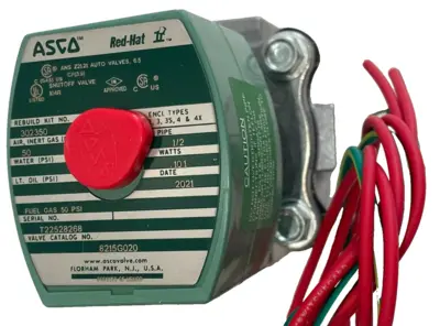 NEW ASCO 8215G020 SOLENOID VALVE 120/60, 110/50