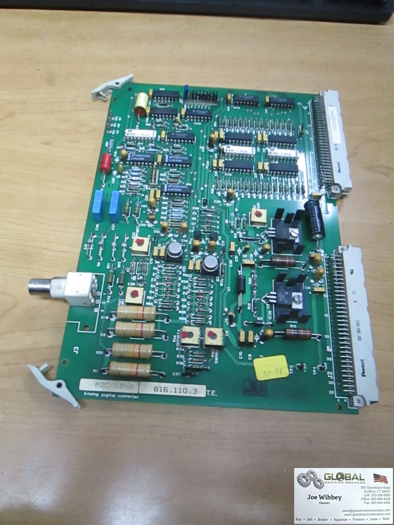 Agie ADC-11A 616.110.3 Analog Digital Converter PCB Board