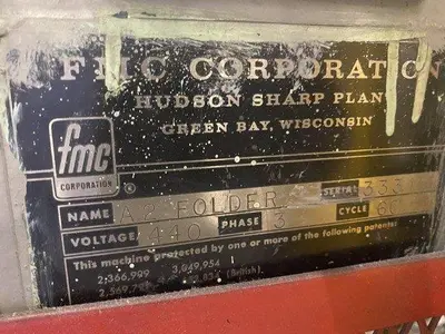 USED FMC CORP / HUDSON SHARP A2