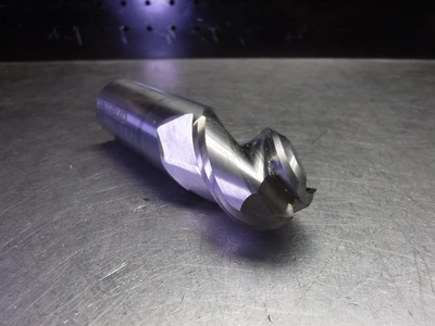 LMT Onsrud 1" Solid Carbide Ball Nose Endmill 3 Flute AMC703638 (LOC1327B)