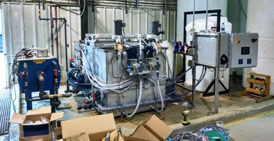 NEW: 20 GPM Dissolved Air Flotation System, 304SS.