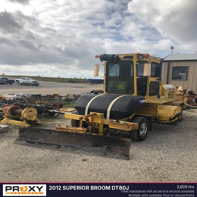 Used 2012 SUPERIOR BROOM DT80J Street Sweeper Louisiana US | Proxy Equipment #1384920