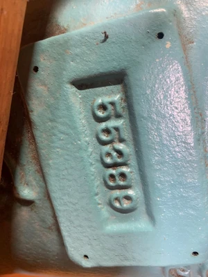Goulds 16" 3175M Ductile Iron 55389 Pump Power End