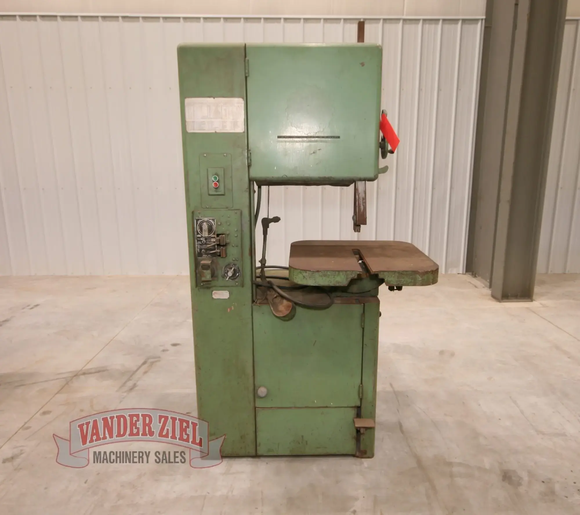 Used GROB NS-18 Vertical Band Saws Michigan US | Vander Ziel Machinery Sales #480521