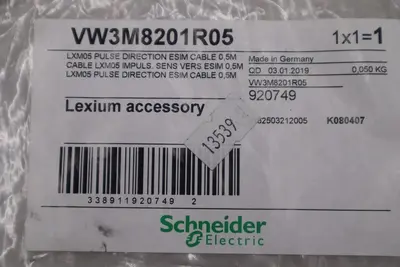 SCHNEIDER ELECTRIC VW3M8201R05 / VW3M8201R05 (BRAND NEW) STOCK K-3749