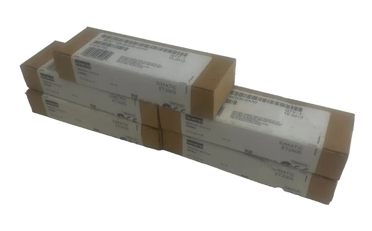 NEW SIEMENS 6ES7193-4CD30-0AA0 TERMINAL MODULE 6ES71934CD300AA0 LOT OF 5