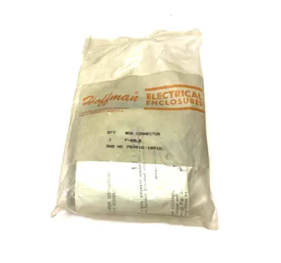 NEW HOFFMAN NVENT LAY-IN BOX CONNECTOR 2.5" X 2.5" GRAY STEEL