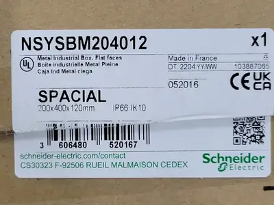 Used SCHNEIDER ELECTRIC NSYSBM204012 Misc Electrical & Power Parts British Columbia CA | Lenmark #253717
